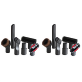 12 Pcs Universal Vacuum Cleaner Brush Nozzle Home Dusting Crevice Stair Tool Kit For 32Mm 35Mm Vacuum Cleaner