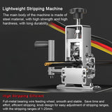 Portable Household Wire Stripper Manual Wire Stripping Tool 1-25mm Cable Electric Peeling Machine with Hand Crank Support Use