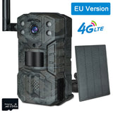 H2 4G LTE APP Wireless Wildlife Hunting Trail Camera 2.7K HD 14MP Infrared Night Vision Telescope PIR Detection with Solar Panel