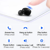 X9 Wireless Headphones Bluetooth Earphones With Mic Single in-Ear  TWS Earbuds Bluetooth Handsfree Headset