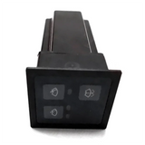 Exclusive Excavator Parts Wiper Motor Control Panel ABS Wiper Motor Control Panel For Doosan Dx150 Dx225 Dx300 DX380 543-00095 5