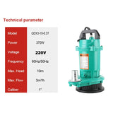 High-Power Submersible Water Pump Electric Drainage & Dirty Water Pump for Flood, Basement, Pond, Well & Irrigation