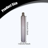 Empty Aluminum Paint Tubes Compact Convenient Easy Open Caps Packing Sample Bottles Portable for Handcream Storing Gouaches Trip