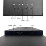 24inch 1920x360 Bar LCD Monitor With USB Port Iamge Rotate and USB Play Video