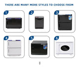 50L Hot Towel Warmer Cabinet Barber Shop 400W Disinfecting Cabinets Spa Salon Use