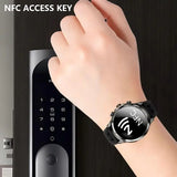 H19 Android 5G Smart Watch 1.95 Inch AMOLED Face Recognition Unlocked Support for Tik Tok and Twitter HD Video Calls GPS NFC