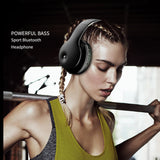 EL-A5 Foldable Headset HiFi Wireless Bluetooth Stereo Headphone With 3.5mm Audio Wired
