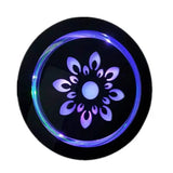 Water laser lamp holder USB rechargeable stone sand color laser force field tray