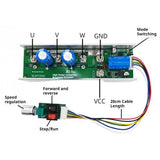 2000W Stop/Forward/Reverse Motor Controller No Hall Motor Speed Regulator DC24-80V BLDC Brushless Motor Driver Module New