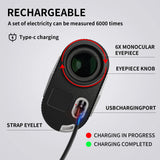 Factory Price Telescope Laser Rangefinder Portable 6x Magnification Laser Rangefinder for Golf