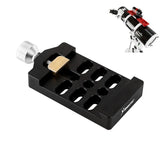 Angeleyes Wide Dovetail Clamp Adapter Plate Saddle Plate Dovetail Mounting Plate for Astro Telescope