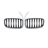 LED Grille Front Bumper Grille For BMW X5 X6 E70 E71 2006-2015 Car Front Light Parts