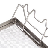Stainless Steel Toaster Rack Folding Bread Heaters Camping Adventure Bread Toaster Tray Adjusted Steel Folding Grill