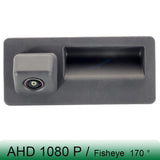 For Audi A3 A4L A6L S3 S5 Q3 Q5 Q7 For Volkswagen PASSAT Tiguan Sagitar Lavida Touareg Trunk Handle HD Rear View Parking Camera
