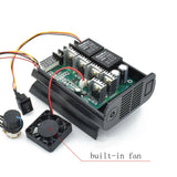 PWM DC Motor Speed Controller 60A CW CCW Digital Display 0~100 
 Adjustable Drive DC 10V~55V Reverse and Reverse Motor Governor