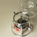 Adjustable High Temperature Resistant Stainless Steel Tea Warmer - Small Portable Alcohol Stove