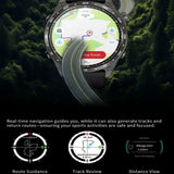 3ATM Waterproof GPS Sports Smartwatch With LED Lighting 4GB Memory MP3&MP4 Photo Album Video Recorder Dynamic Dial Offline Map