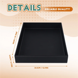 PU Leather Valet Tray Organizer,Catchall Tray Decorative Desktop Storage Organizer Tray For Change, Coin,Key,Phone