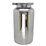 304 Stainless Steel Airtight Sealed Container -  2L Clamp Type Sanitary Storage Tank