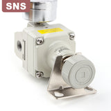 SNS IR Series Aluminum Alloy Air Pressure Precision Regulator Pneumatic Control Regulating Valve