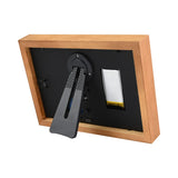 Aismartlink 7.3-inch E-ink Screen ACeP7 Color Digital Photo Album Long Standby Onboard RTC Solid Wood Photo Frame