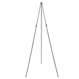 Lightweight Triangle Sketching Easel Telescoping Black White Gold Tripod Display Stand Adjustable Collapsible