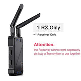 400M Dual HDMI Wireless Extender Display Adapter Video Transmitter Receiver Screen Share for DVD Camera Laptop PC To TV Monitor