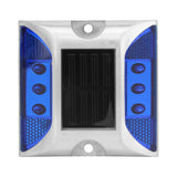 LED Solar Power Ground Marker Lights Waterproof Outdoor Driveway Road Highway Spike Lamp
