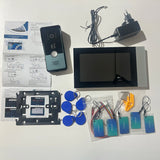 2-Wire Video Door Phone with 7inch IPS Touch Screen Smart Video Intercom System for Home 1080P Support Taya  App IC Card Unlock