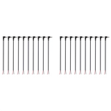 (20 Pack) Replacement 3.5Mm X 1.35Mm 90 Degree Right Angle DC Power Male Plug Jack To Bare Wire Open End Pigtail Power