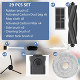 For Dreame L40 Ultra / X40 Ultra Vacuum Cleaner Spare Parts Tricut Main Side Brush Hepa Filter Mop Cloth