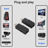 60M Wireless Video Transmitter and Receiver HDMI-Compatible Extender Display Adapter Cable Screen Mirror for Camera PC To TV