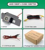 Golden-FishEye Rear View Camera For Peugeot 308 Hatchback 308CC (T7, T9) 2007~Present 208 408 508 3008 C3 C4 C5 HD Night Vision