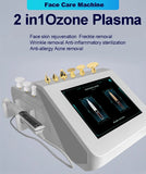 Updated Ozone Plasma Machine RF 2 in1 Fibroblast Plasma Wrinkle Removal Lifting Therapy Face Skin Rejuvenation Patches Removal