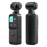 5K HD Face Tracking Action Camera Touch Screen Lens 270° Electric Rotation Portable Pocket Camera