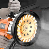 Concrete Grinder Cement Block Grinder Wall Planer Multi-Function Rough Grinder Polishing Machine High-Power Concrete