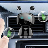Robot Shaped Car Aromatherapy Diffuser Auto Aromatherapy Ornament Vent Clip With Ocean Fragrance Long-Lasting