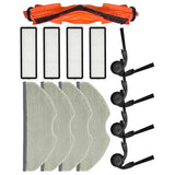 For Xiaomi Robot Vacuum Replacement Parts- Main Roller, Side Brush, Mop Cloth, Dust Bag For Models S40/OV81 Accesso