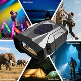 JA55 4K UHD Digital Binocular Telescope Camera 16X Zoom Birdwatcher Infrared Night Vision Binoculars for Hunting Camping