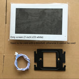 For add 1pcs LCD TUYA 2-wire 10 / 7 Inch Color Touch Screen Wireless Wifi Video Doorbell Home Intercom Monitor Not a Set
