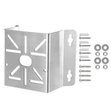 Stainless Steel Outdoor Wall Bracket Wall-mounted Silver Corner Mounting Bracket Fixing Bracket Kit for S340 Eufy