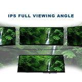 12.3 inch 2400x900 2K IPS USB Type C LCD Monitor For D31 PC Case