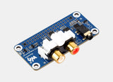 PCM5122 I2S DAC HIFI Sound Card for Raspberry Pi 5/4/Zero, Plug and Play Hi-Fi Audio Shield Board