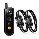Remote Dog Training Collar  -  Waterproof Training Collar for 2 Dogs  KP886-2  Electric No bark Shock Collars