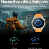3ATM Waterproof GPS Sports Smartwatch With LED Lighting 4GB Memory MP3&MP4 Photo Album Video Recorder Dynamic Dial Offline Map