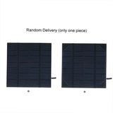 Solar Powered Water Pump, Polycrystalline Silicon, Black, Solar Panel Size 11*11cm, Delivery Head 75cm, Power 7V 1.4W 160MA,