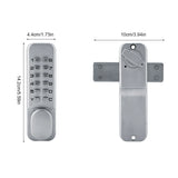 1 - 11 Digit Code Combination Cam Door Zinc Alloy Convenient Password Security Coded Lock