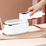 Mini Travel Rotating Steam Iron Handheld Wet and Dry Double Hot Steam Generator Portable Garment Steamer Home Hanging Ironin