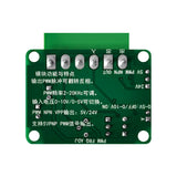 Voltage to PWM Converter Power Board 0-5V/10V Analog Input Voltage to 0%-100% PWM Signal Module 2KHZ-20KHZ Frequency Adjustable