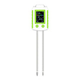 6-in-1 Soil PH Meter Fertility Temperature Humidity Light Tester 90° Rotatable LCD Backlight Soil Hygrometer for Garden Plant